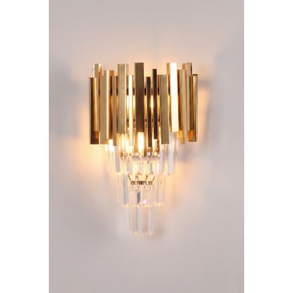 Brilagi - Wandlamp VERVE 2xE14/40W/230V goudkleurig