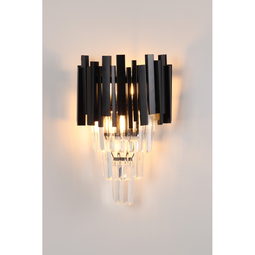 Brilagi - Wandlamp VERVE 2xE14/40W/230V zwart