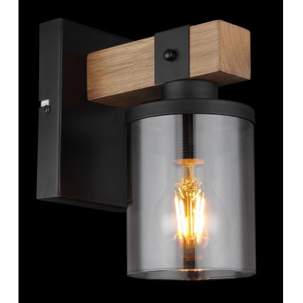 Brilagi - Wandlamp VISTA 1xE27/60W/230V eiken