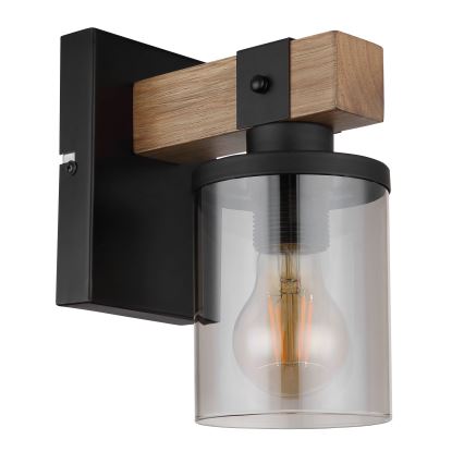 Brilagi - Wandlamp VISTA 1xE27/60W/230V eiken
