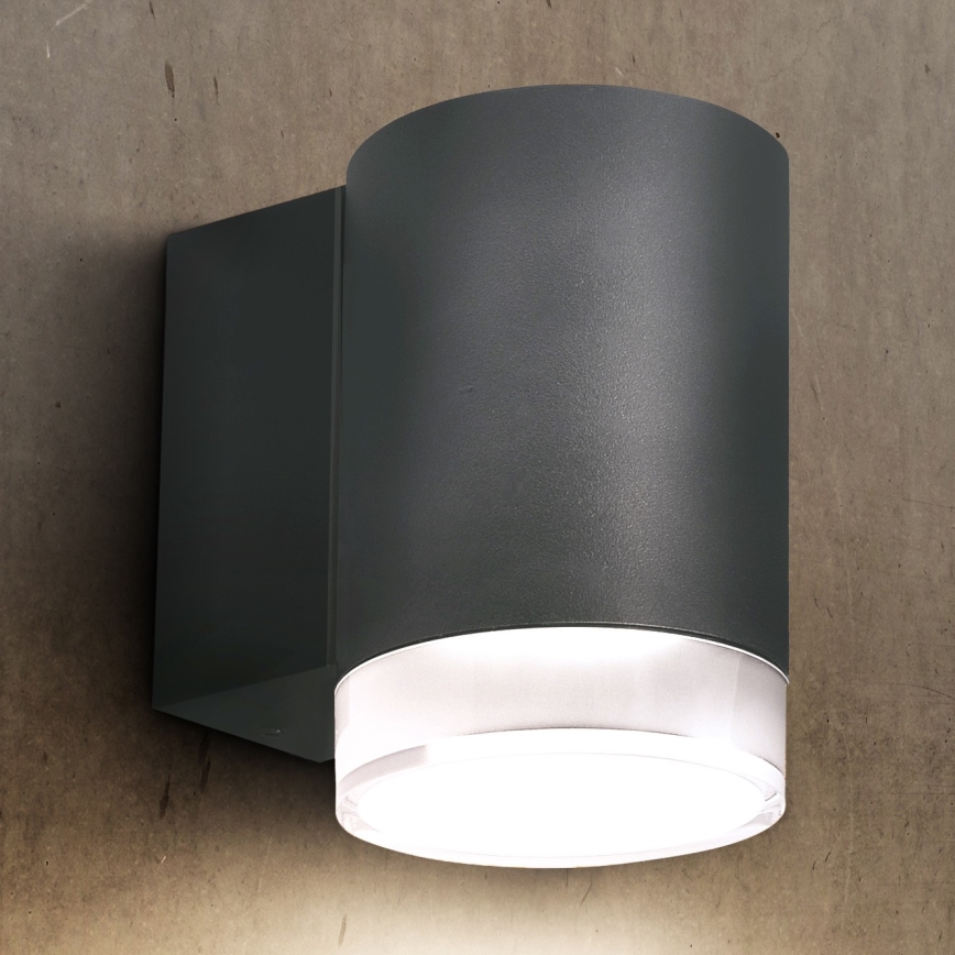 Brilagi - Wandlamp voor buiten MATERA 1xGU10/30W/230V antraciet IP54