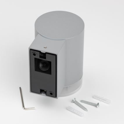 Brilagi - Wandlamp voor buiten MATERA 1xGU10/30W/230V grijs IP54