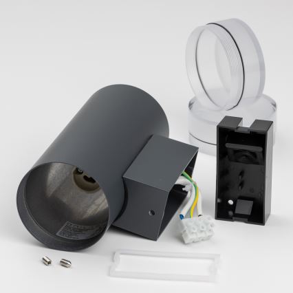 Brilagi - Wandlamp voor buiten MATERA 2xGU10/30W/230V antraciet IP54
