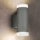 Brilagi - Wandlamp voor buiten MATERA 2xGU10/30W/230V grijs IP54