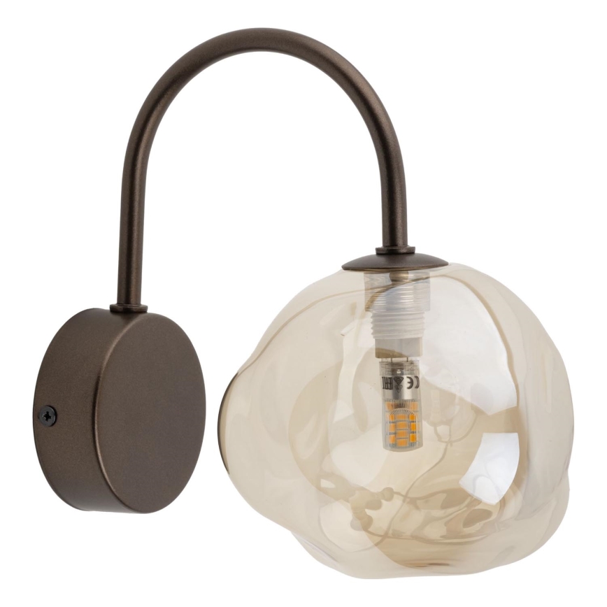 Brilagi - Wandlamp VULCANO 1xG9/8W/230V brons/rookbeige