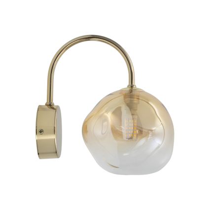 Brilagi - Wandlamp VULCANO 1xG9/8W/230V goud/rookbeige