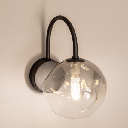 BRILAGI - Wandlamp VULCANO 1xG9/8W/230V zwart/gerookt zwart