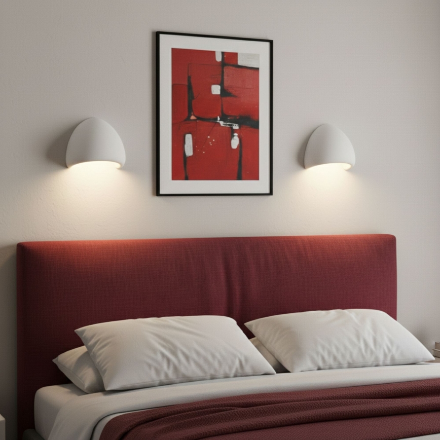 Brilagi - Wandlamp WABI SABI 1xE14/40W/230V wit
