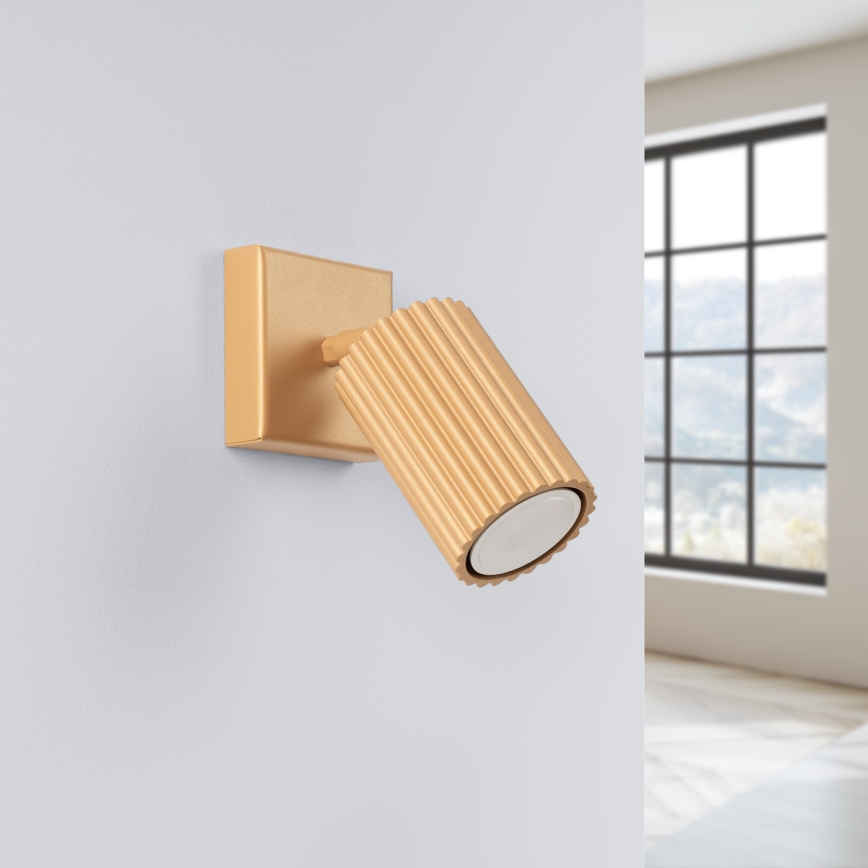 Brilagi - Wandspot CRESTO 1xGU10/10W/230V goud