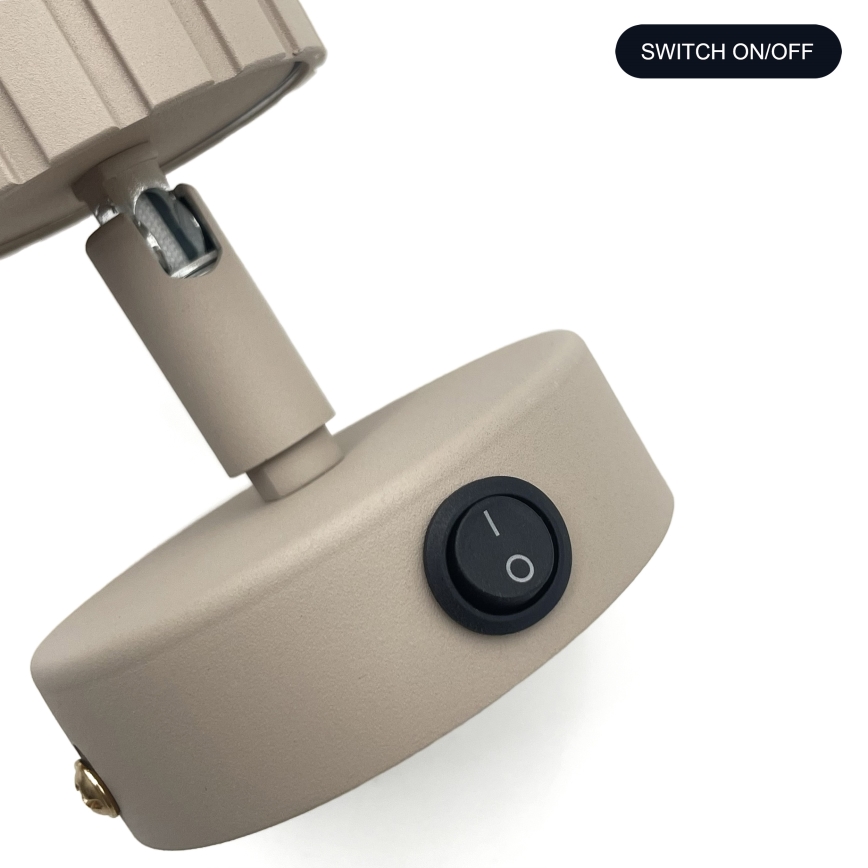 Brilagi - Wandspot CRISPINA 1xGU10/10W/230V beige