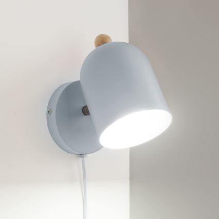 Brilagi - Wandspot GALLION 1xE27/15W/230V blauw