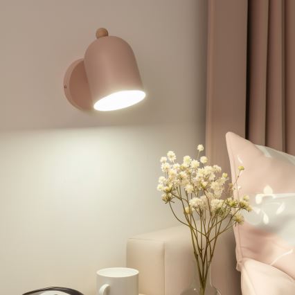 Brilagi - Wandspot GALLION 1xE27/15W/230V roze