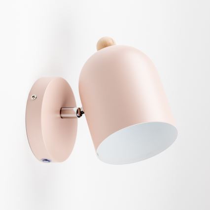 Brilagi - Wandspot GALLION 1xE27/15W/230V roze