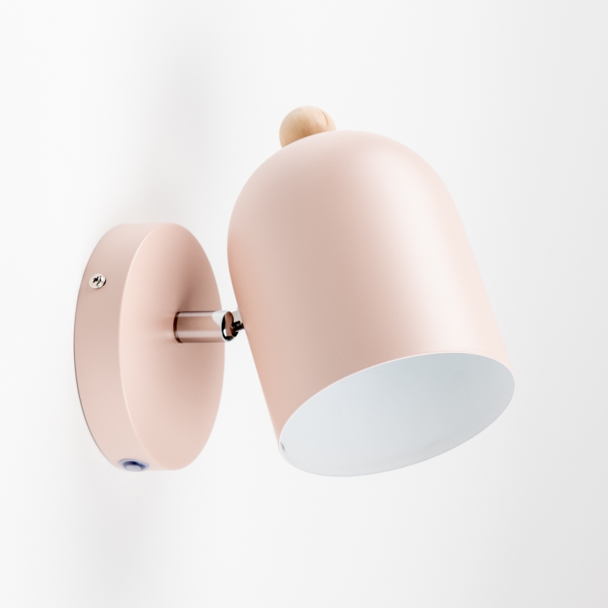 Brilagi - Wandspot GALLION 1xE27/15W/230V roze