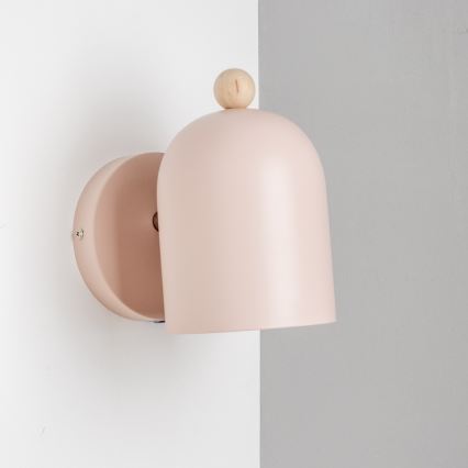 Brilagi - Wandspot GALLION 1xE27/15W/230V roze
