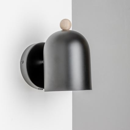 Brilagi - Wandspot GALLION 1xE27/15W/230V zwart