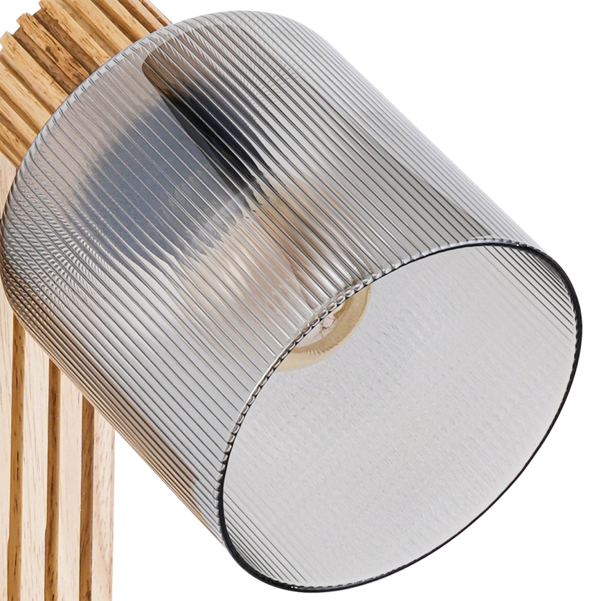 Brilagi - Wandspot HYGGE 1xE14/15W/230V hout/rookkleurig