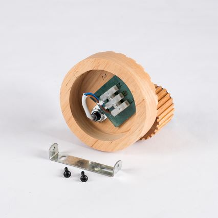 Brilagi - Wandspot HYGGE 1xE14/15W/230V rubberhout/gerookt