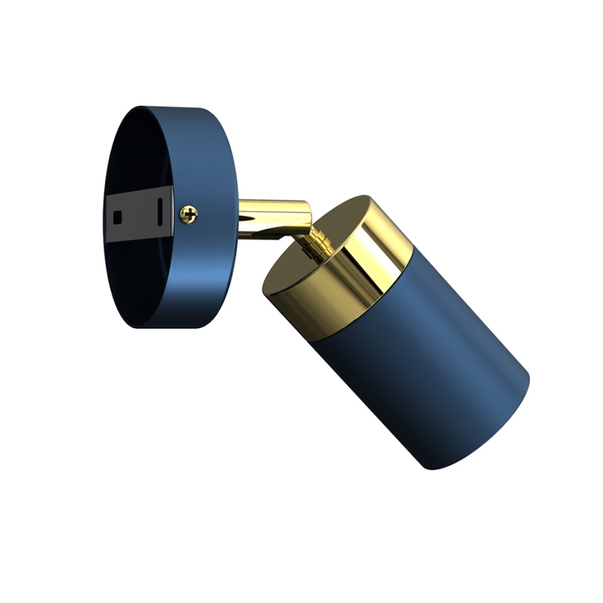 Brilagi - Wandspot POKER 1xGU10/25W/230V blauw/goud