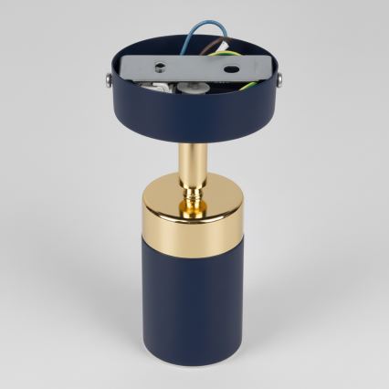 Brilagi - Wandspot POKER 1xGU10/25W/230V blauw/goud