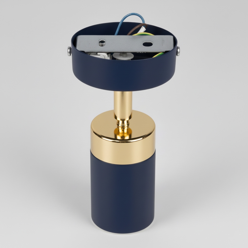 Brilagi - Wandspot POKER 1xGU10/25W/230V blauw/goud