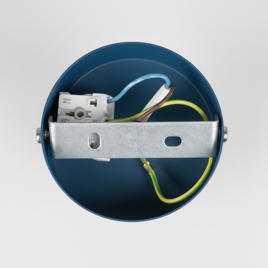 Brilagi - Wandspot POKER 1xGU10/25W/230V blauw/goud