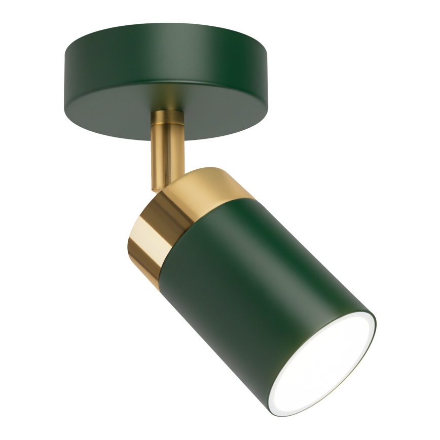 Brilagi - Wandspot POKER 1xGU10/25W/230V groen/goud