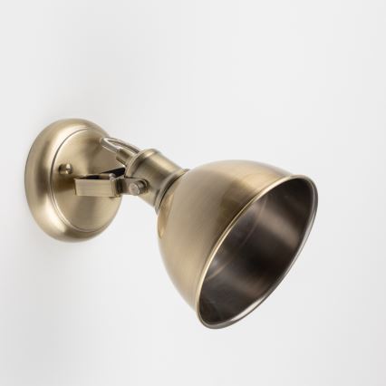 Brilagi - Wandspot TECHNO 1xE27/60W/230V brons