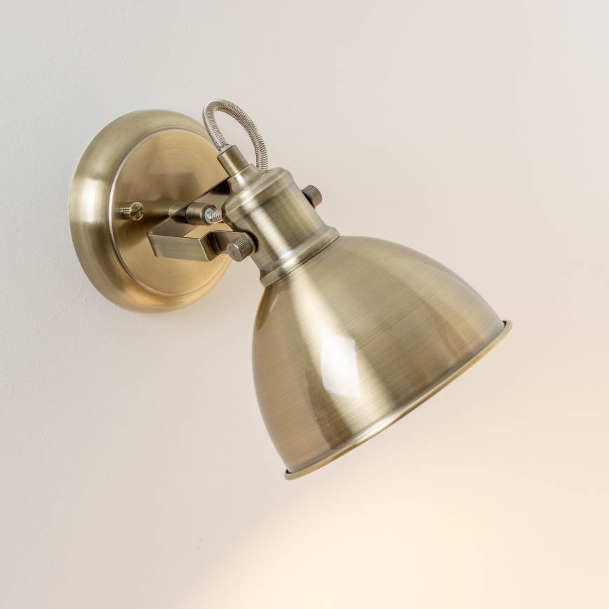 Brilagi - Wandspot TECHNO 1xE27/60W/230V brons