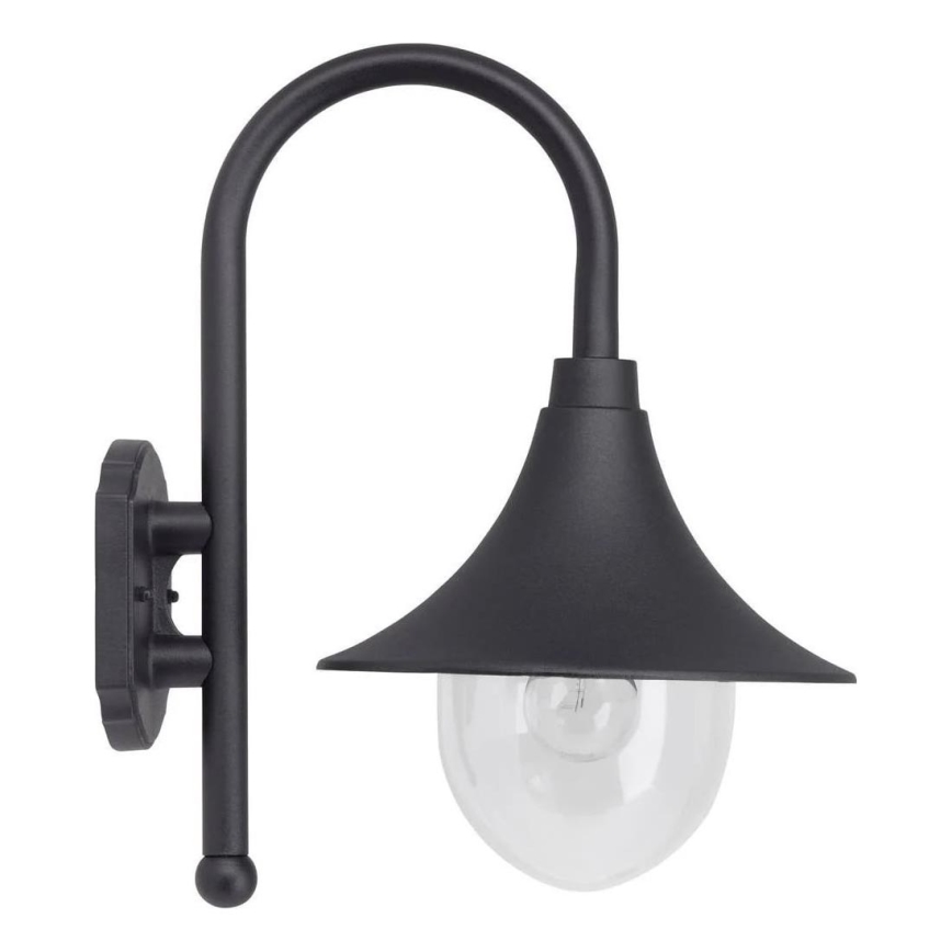 Brilliant - Buiten wandlamp BERNA 1xE27/60W/230V IP44 zwart