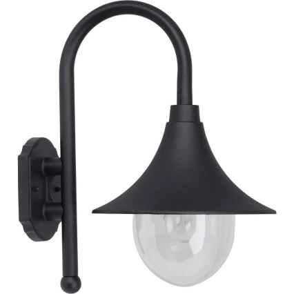 Brilliant - Buiten wandlamp BERNA 1xE27/60W/230V IP44 zwart