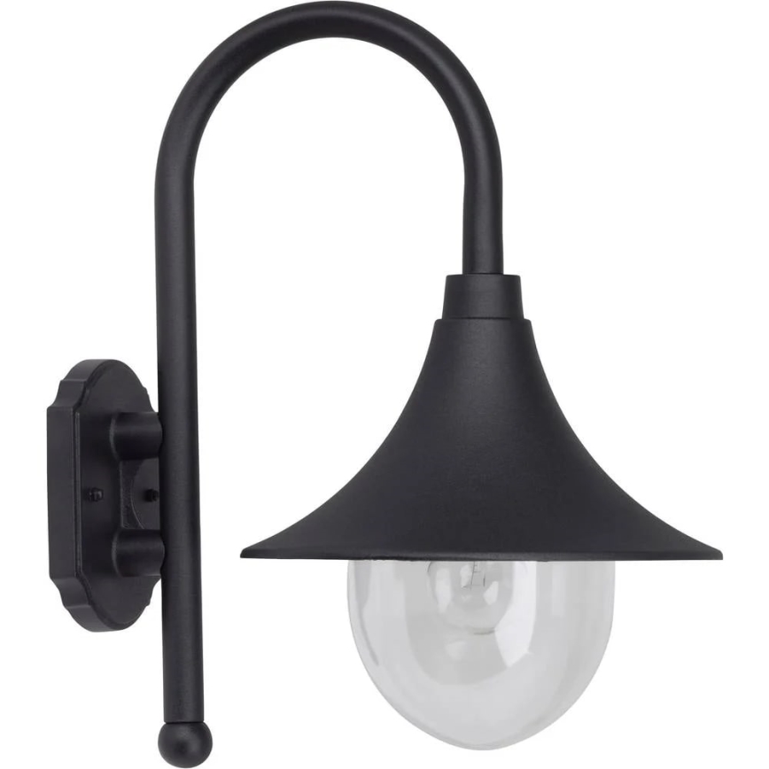 Brilliant - Buiten wandlamp BERNA 1xE27/60W/230V IP44 zwart