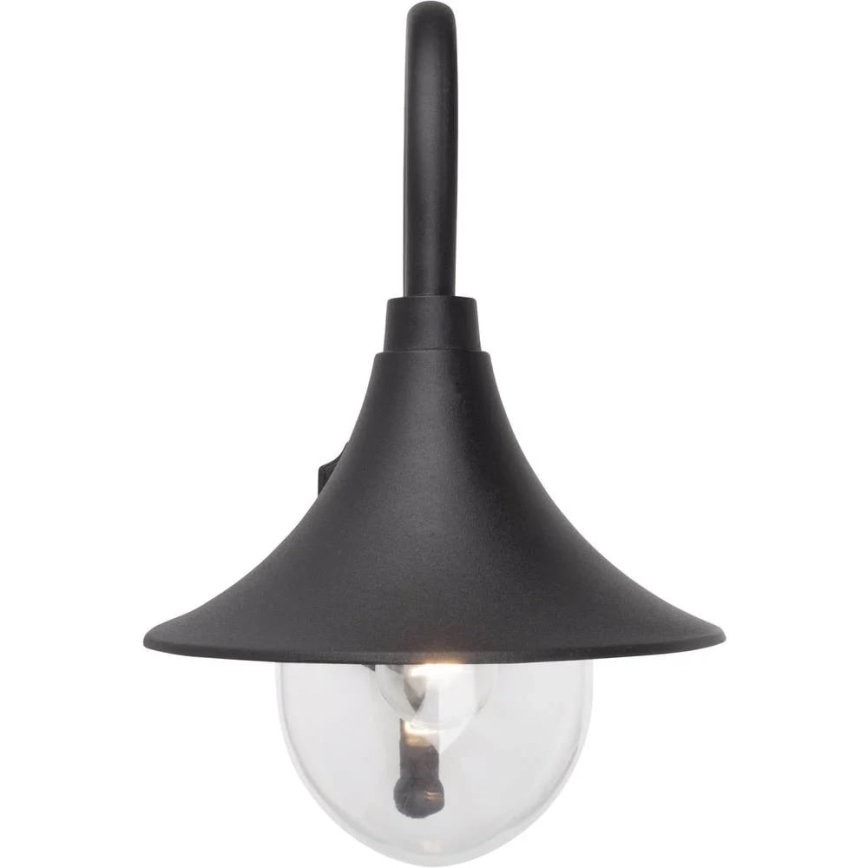 Brilliant - Buiten wandlamp BERNA 1xE27/60W/230V IP44 zwart