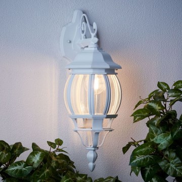 Brilliant - Buiten wandlamp ISTRIA 1xE27/60W/230V IP23 wit