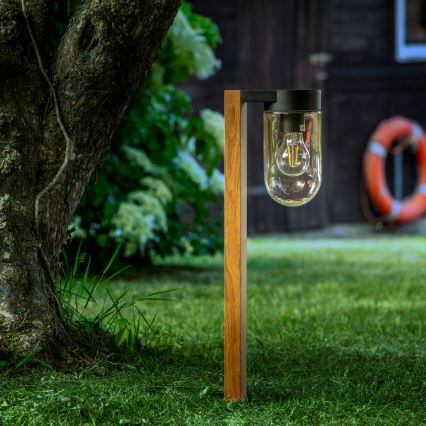 Brilliant - Buitenlamp CABAR 1xE27/40W/230V 55 cm IP44 bruin