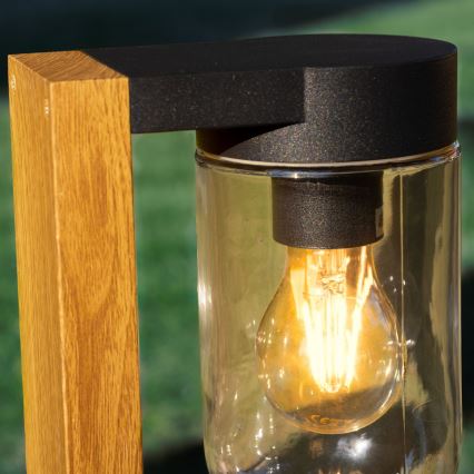 Brilliant - Buitenlamp CABAR 1xE27/40W/230V 55 cm IP44 bruin