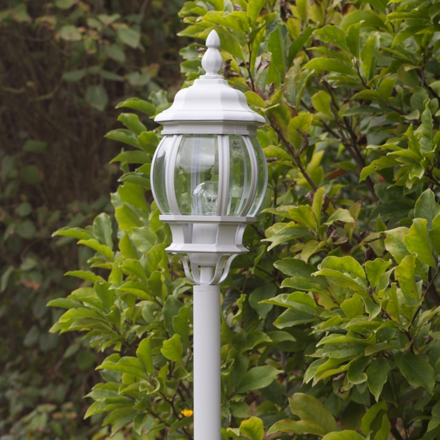 Brilliant - Buitenlamp ISTRIA 1xE27/60W/230V 112 cm IP23 wit