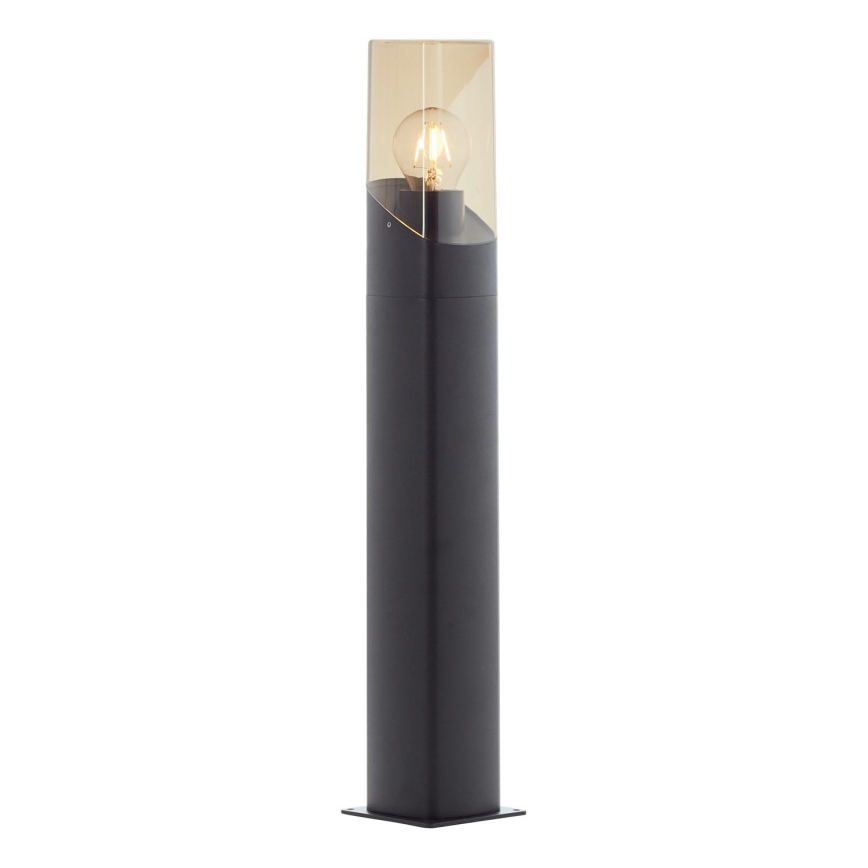 Brilliant - Buitenlamp MINOU 1xE27/10W/230V 60 cm IP44 zwart/gerookt