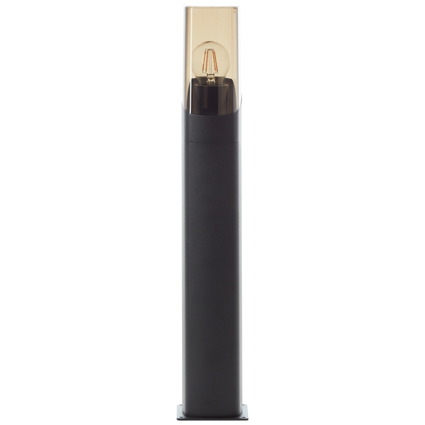Brilliant - Buitenlamp MINOU 1xE27/10W/230V 60 cm IP44 zwart/gerookt