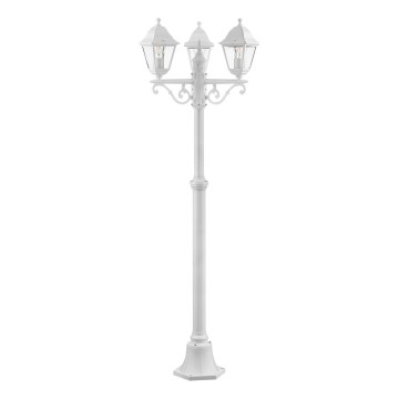 Brilliant - Buitenlamp NISSIE 3xE27/60W/230V IP44 wit