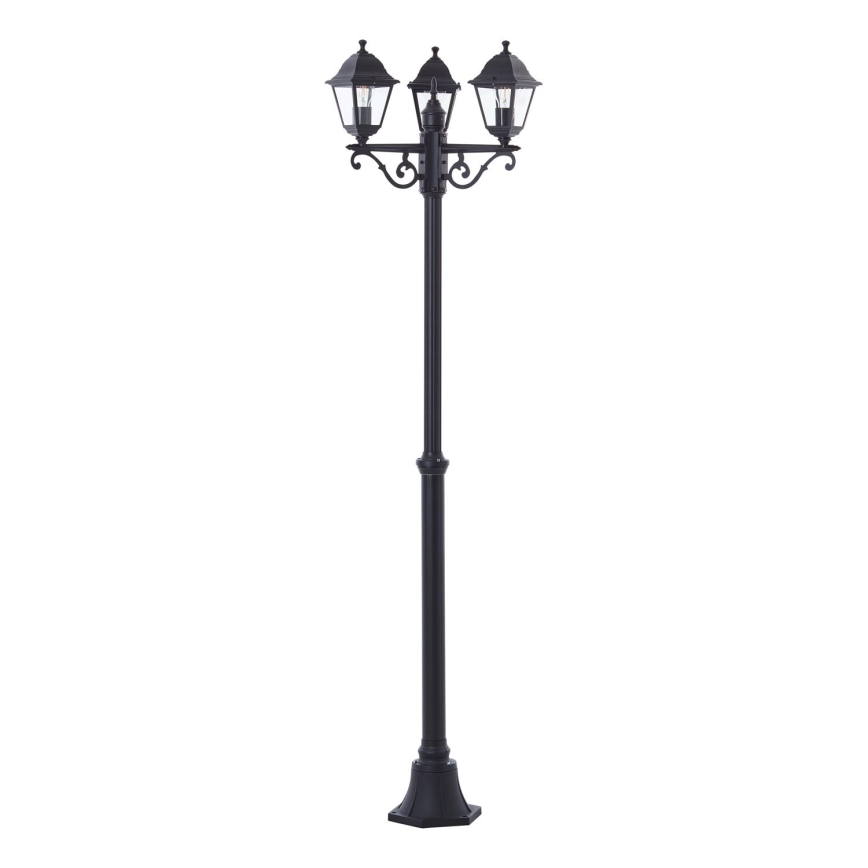 Brilliant - Buitenlamp NISSIE 3xE27/60W/230V IP44 zwart