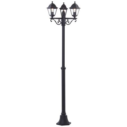 Brilliant - Buitenlamp NISSIE 3xE27/60W/230V IP44 zwart
