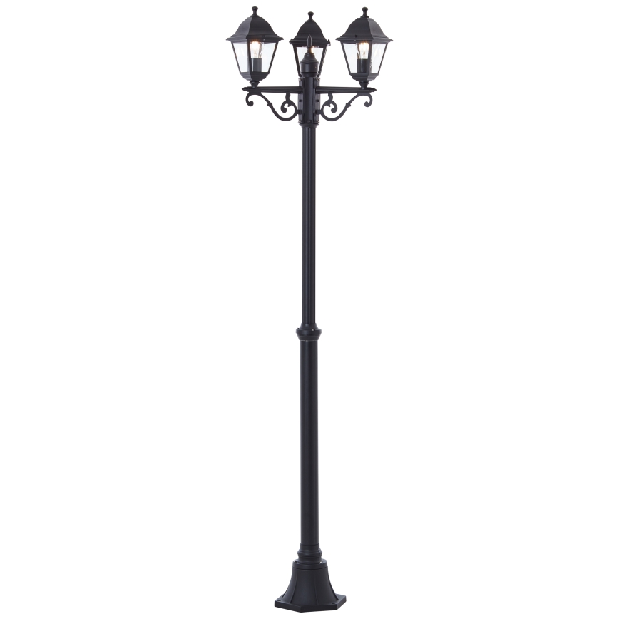 Brilliant - Buitenlamp NISSIE 3xE27/60W/230V IP44 zwart