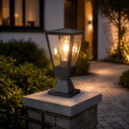 Brilliant - Buitenlamp WESTDLIFF 1xE27/20W/230V 30,7 cm IP44 antraciet
