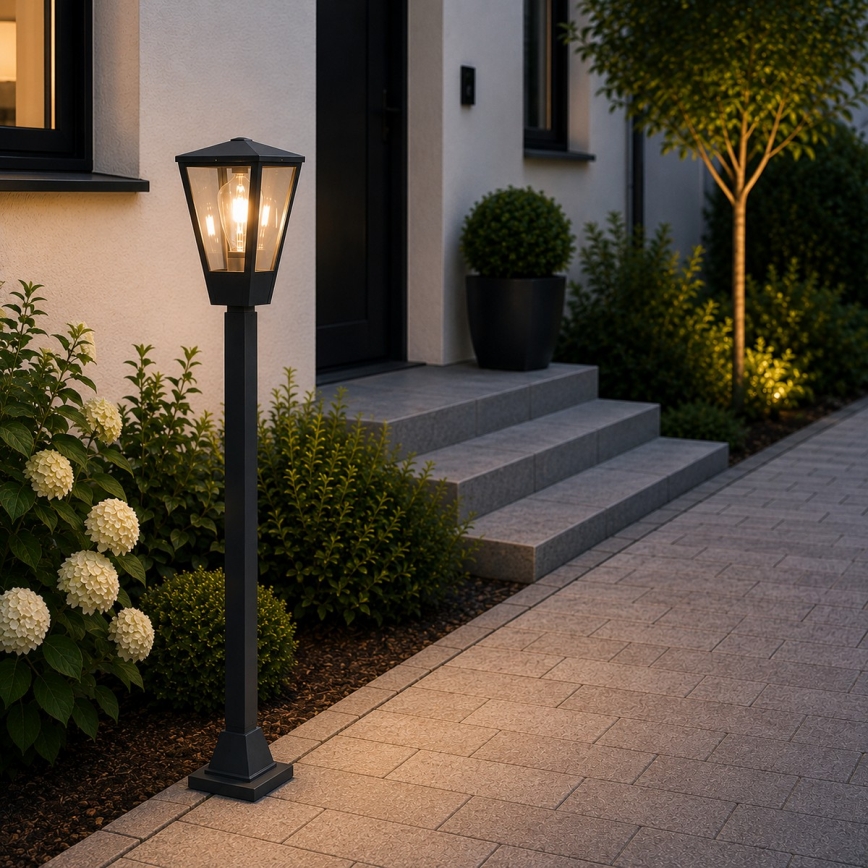 Brilliant - Buitenlamp WESTDLIFF 1xE27/20W/230V 98,4 cm IP44 antraciet
