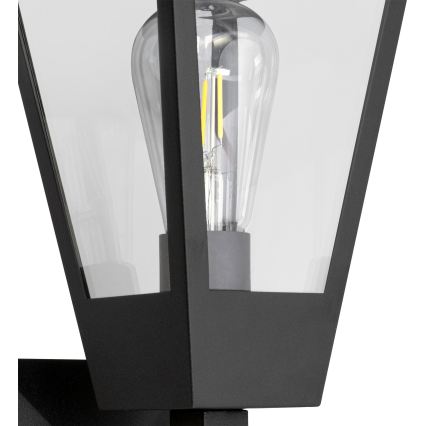 Brilliant - Buitenwandlamp WESTDLIFF 1xE27/20W/230V IP44 antraciet