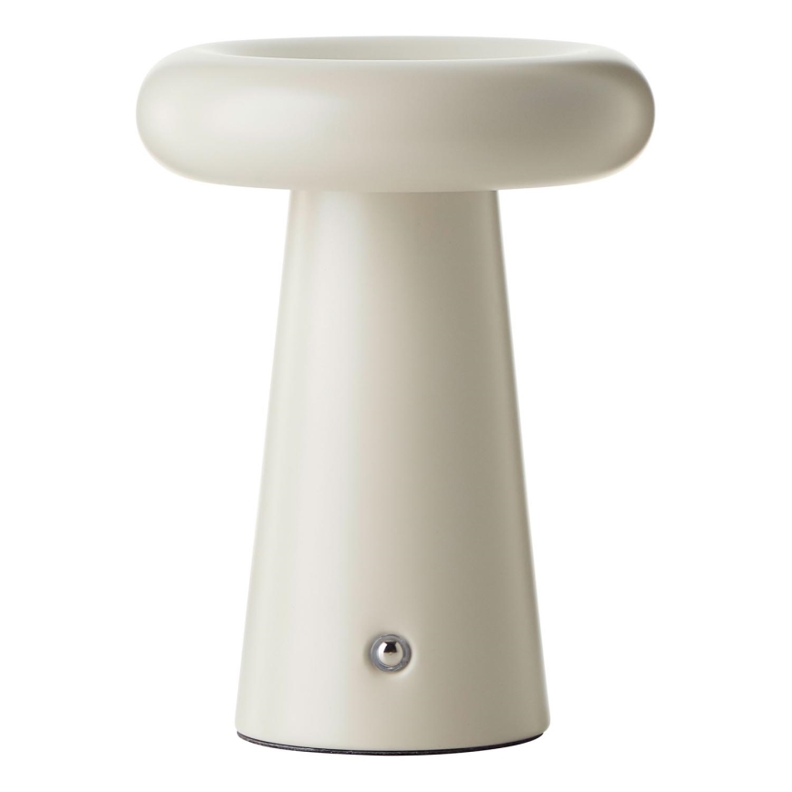 Brilliant - Dimbaar LED touch tafellampje MUFFIN LED/3W/5V USB 2600 mAh IP44 krém