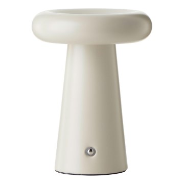 Brilliant - Dimbaar LED touch tafellampje MUFFIN LED/3W/5V USB IP44 crème