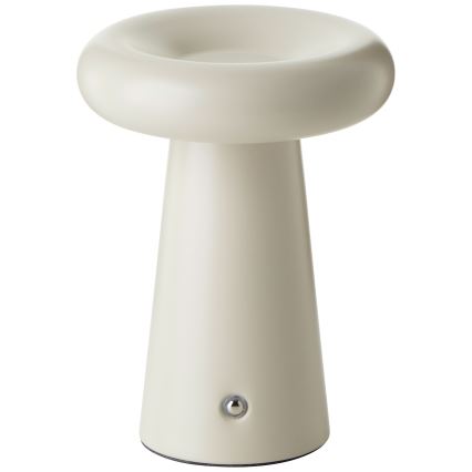Brilliant - Dimbaar LED touch tafellampje MUFFIN LED/3W/5V USB 2600 mAh IP44 krém