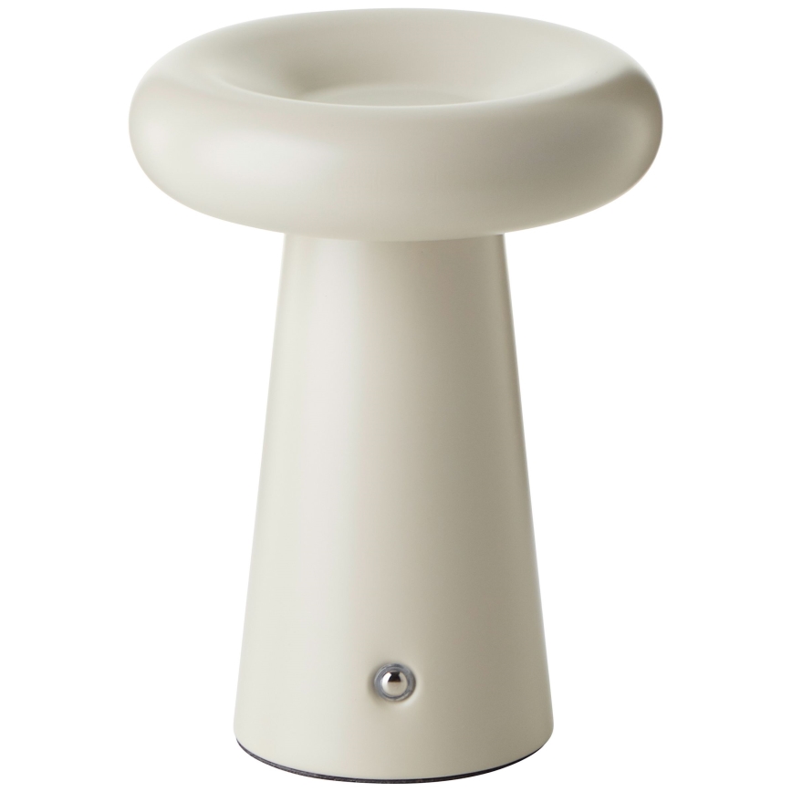 Brilliant - Dimbaar LED touch tafellampje MUFFIN LED/3W/5V USB 2600 mAh IP44 krém